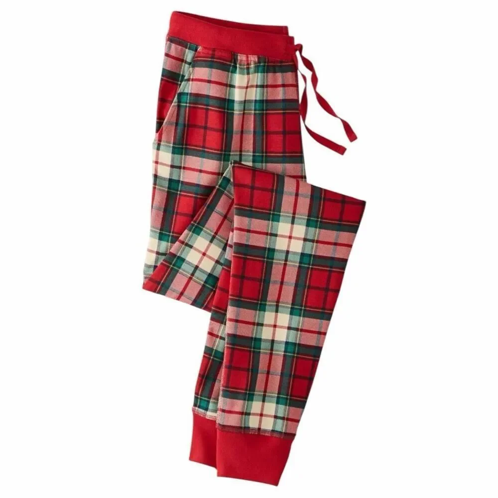 Hanna Andersson Women's XS Holiday Jogger Pajama Pants
